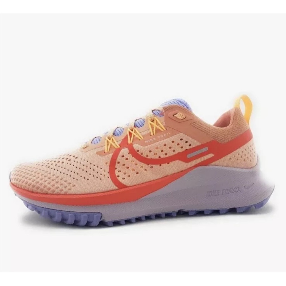 Women Nike React Pegasus Trail 4 Shoes Arctic Orange/Amber DJ6159-800 SIZE 9.5 - Picture 2 of 13